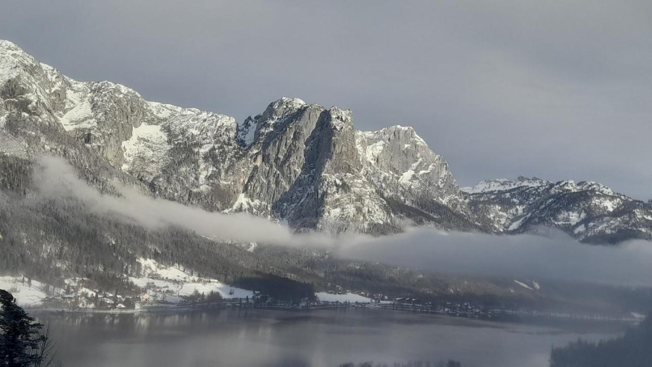 Ferienwohnung S'Rastl Direkt Mit Bergpanorama Grundlsee Exterior foto