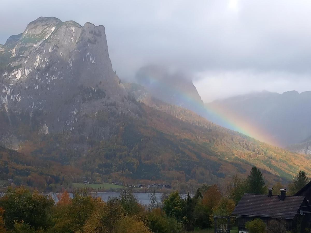 Ferienwohnung S'Rastl Direkt Mit Bergpanorama Grundlsee Exterior foto